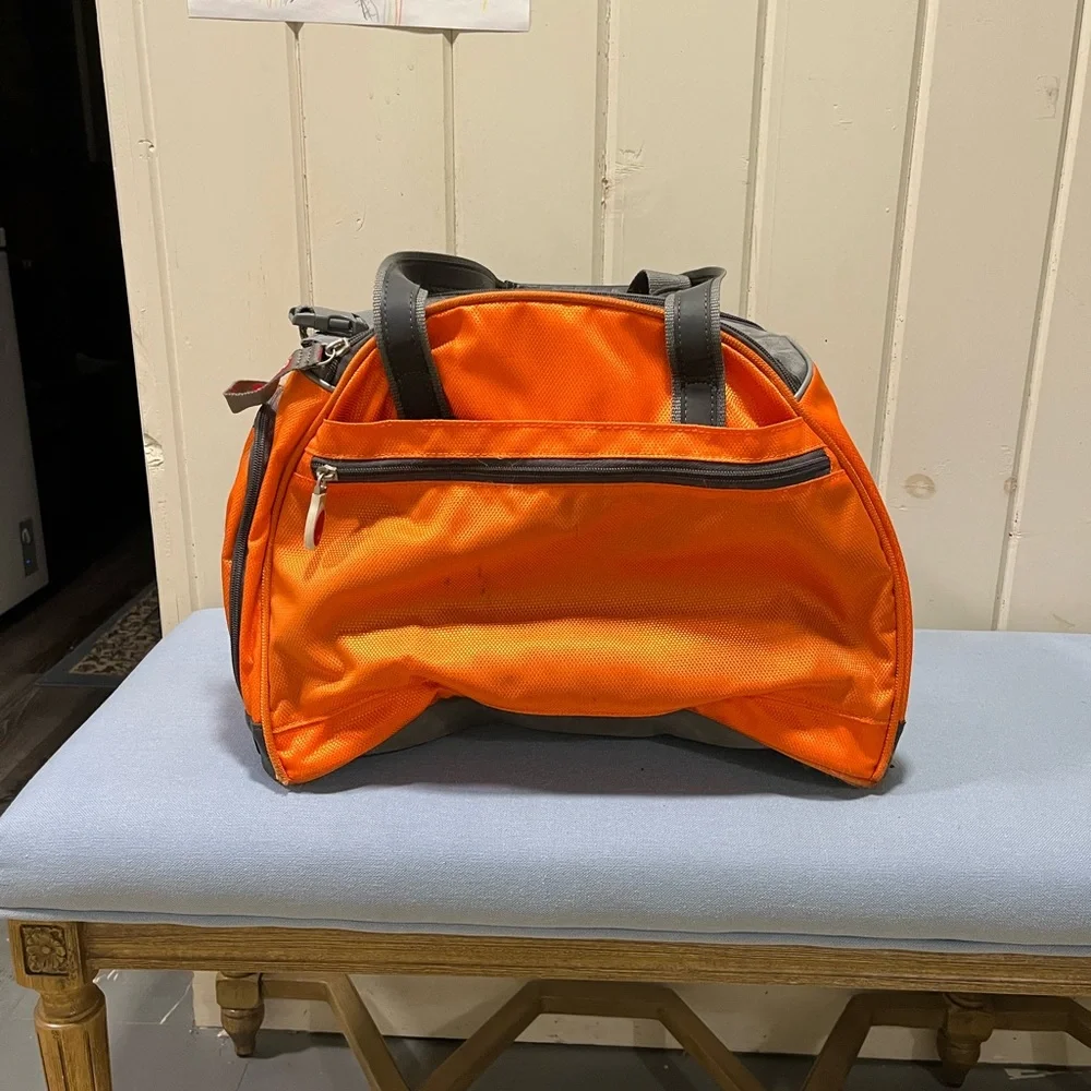 Argo orange dog carrier